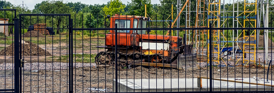 barrière de chantier protection des chantiers